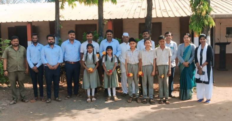 वैतरणा इंग्लिश स्कूलचा नवोदय परीक्षेत दमदार यश; ११ पैकी ५ विद्यार्थी उत्तीर्ण, कौतुक सोहळा उत्साहात